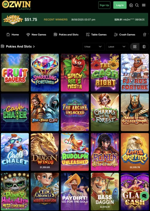 Official Ozwin Casino